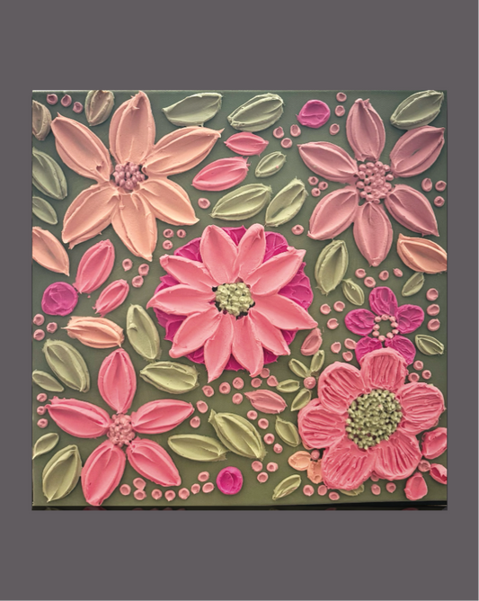 Whispers of Spring on a 12x12 Canvas